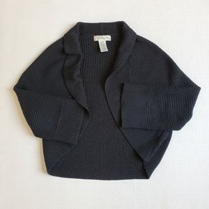 Nine West Shimmer Black Cardigan